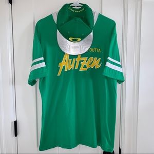 Straight outta Autzen - oregon ducks L shirt